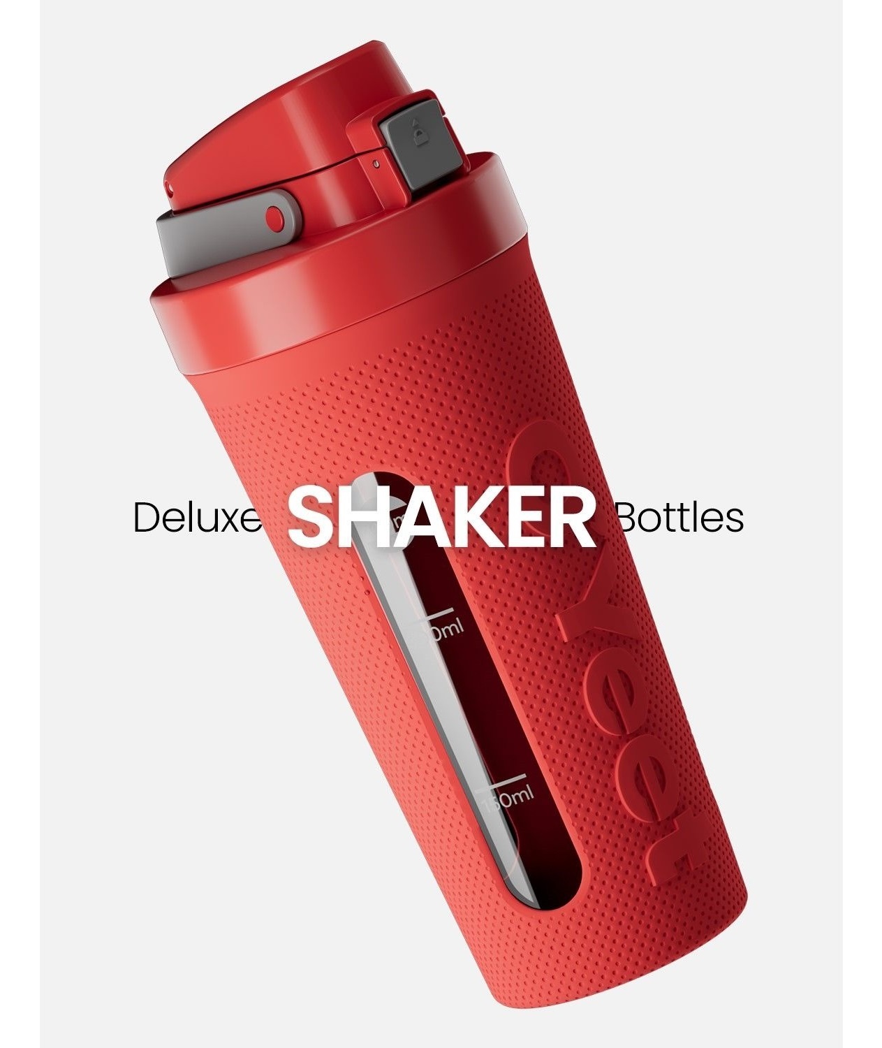 O`Yeet Shaker Bottle S2 - 700 ml, Schwarz